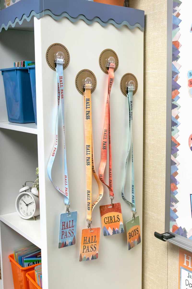 Teacher Created Resources Teacher Burlap Clingy Thingies Clips - Image 3